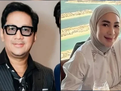 Andre Taulany dan Erin tunggu putusan cerai (Foto: Instagram/andreastaulany, erintaulany)