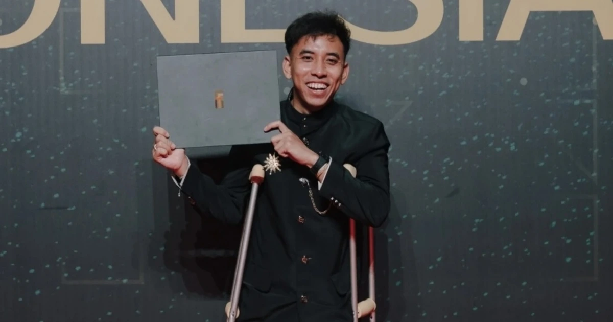 Anggi Wahyuda, Pendaki Satu Kaki yang Meraih Penghargaan FFI 2025