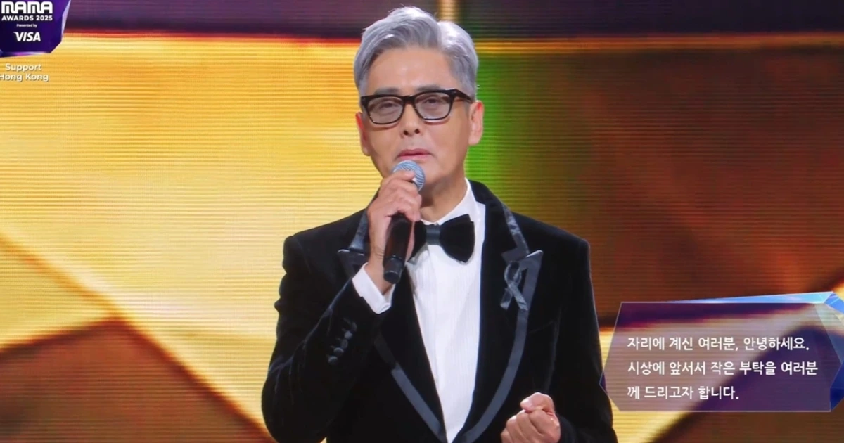 Belasungkawa Chow Yun Fat di MAMA Awards 2025 atas Kebakaran Hong Kong