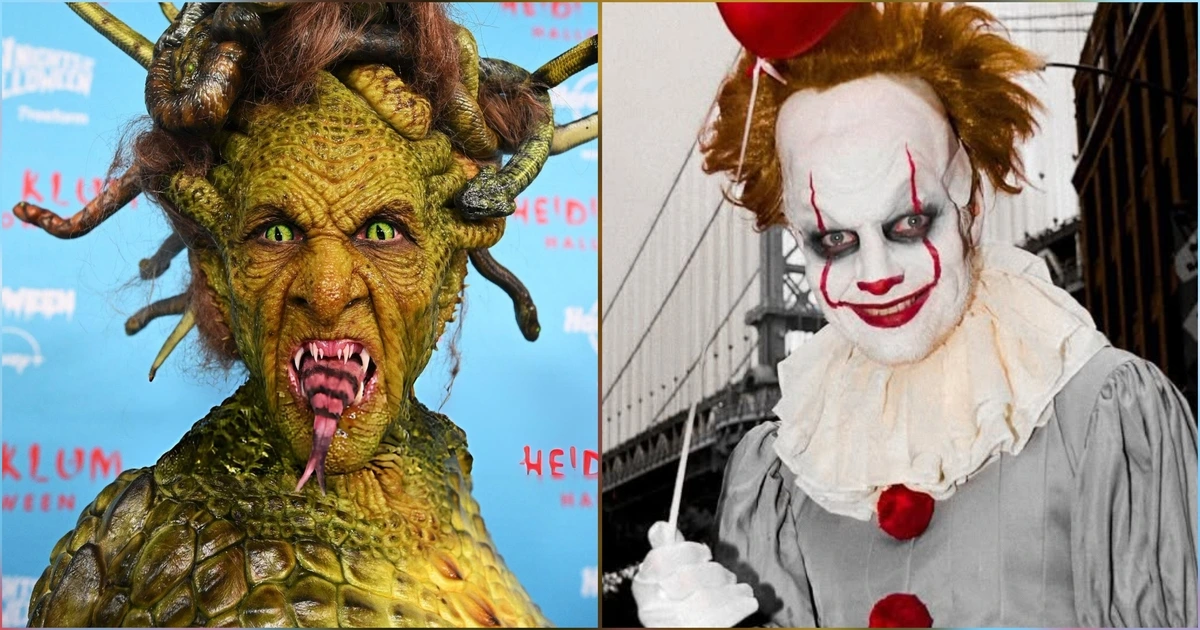 Potret Kostum Unik Selebriti Hollywood Rayakan Halloween 2025