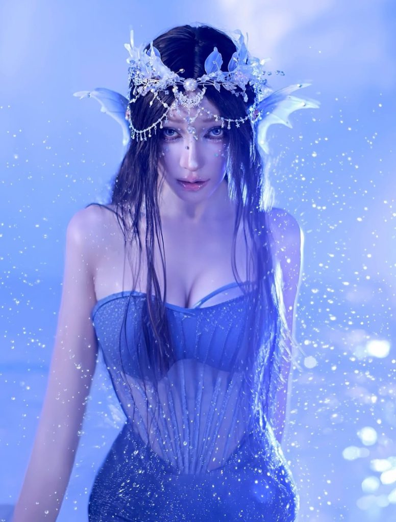 Lucinta Luna sebagai putri duyung (Foto: Instagram/lucintaluna_manjalita)