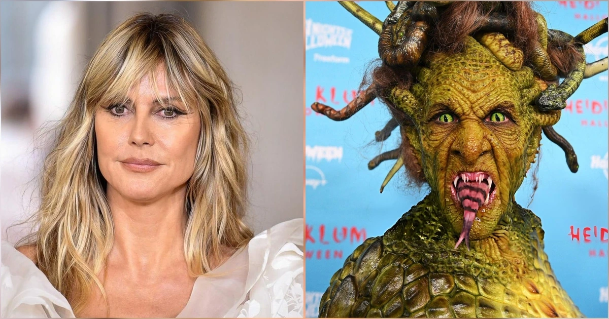 Lewat Kostum Halloween, Heidi Klum Ingin Tunjukkan Keindahan Seni Tanpa AI