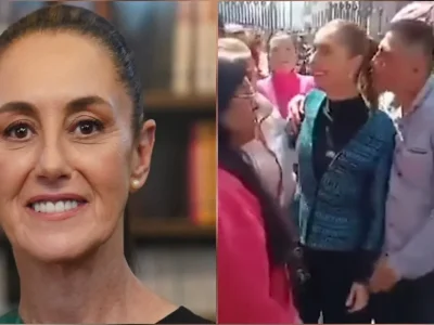 Presiden Meksiko Claudia Sheinbaum (Foto: X/bosmanakanbi, DrProudman)