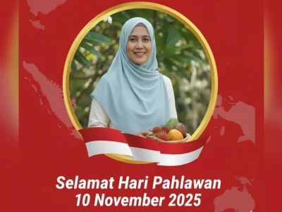 Prompt AI twibbon tema Hari Pahlawan (Foto: Dok. Gemini AI)