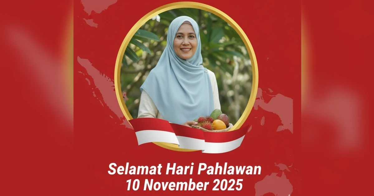 Cara Membuat Twibbon Tema Hari Pahlawan dengan Prompt Gemini AI