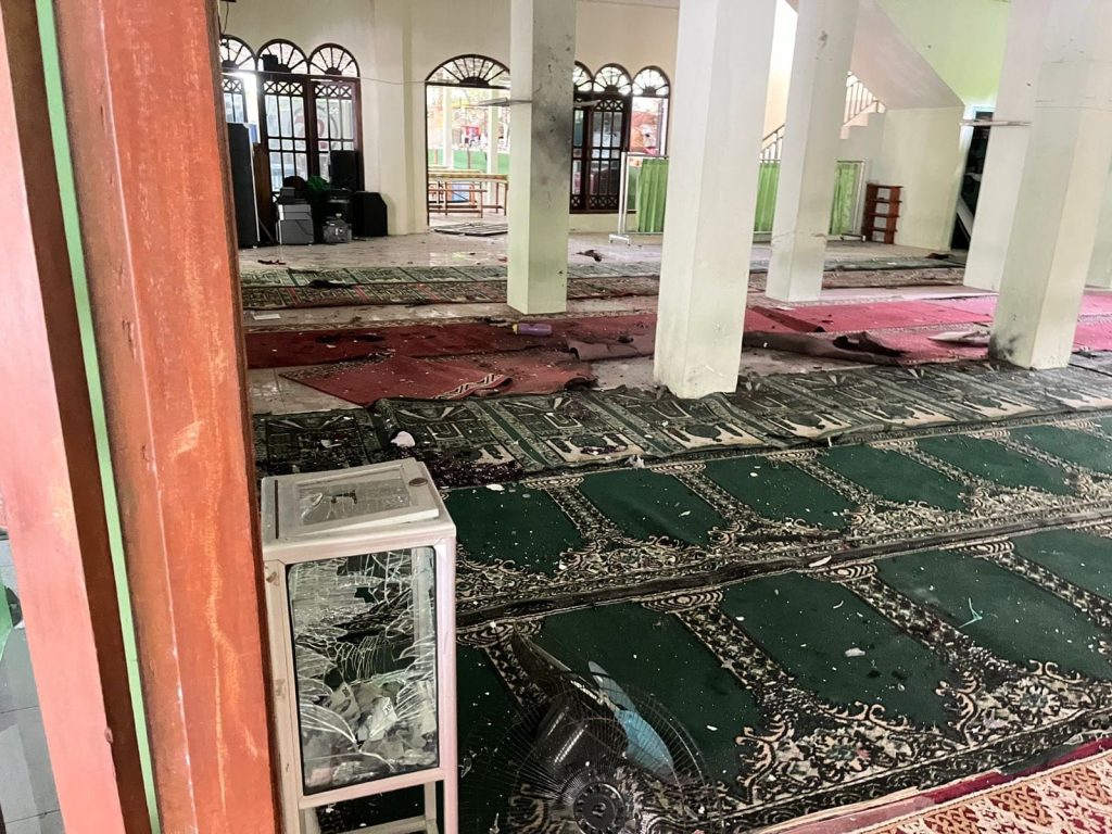 Kondisi masjid SMAN 72 Kelapa Gading, Jakarta Utara (Foto: Dok. Istimewa)