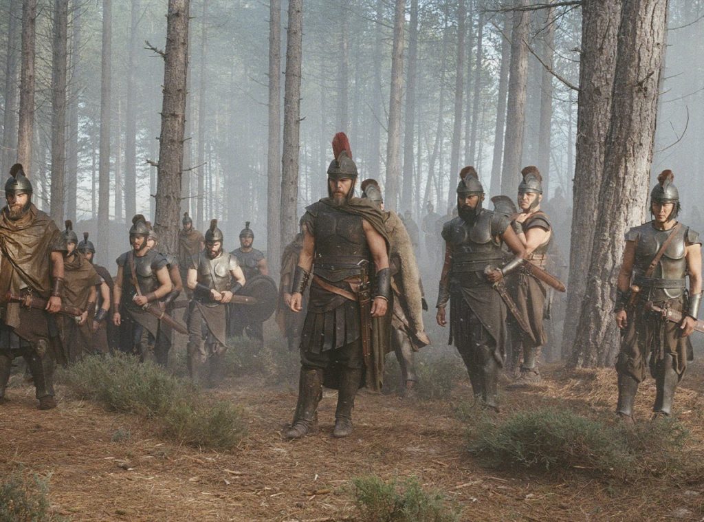 Bersama para prajurit yang kelelahan (Foto: Dok. Empire)