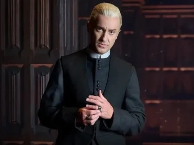 Tom Felton sebagai Draco Malfoy di ‘Harry Potter and the Cursed Child’ (Foto: Instagram/t22felton)