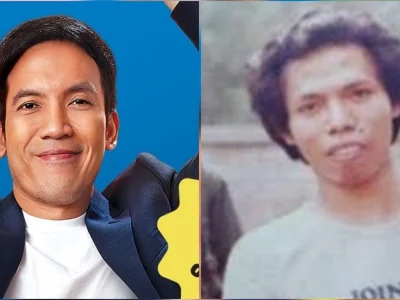 AKTING LAGI: Desta perankan Dono di ‘Warkop DKI 5’ (Foto: Instagram/desta80s, mahasiswa_lamongan)