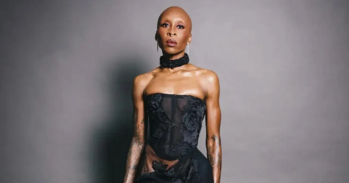 Cynthia Erivo Gunakan Gaun dengan Bordir Film ‘Wicked: For Good’