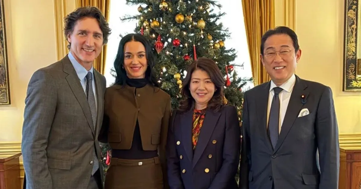 Katy Perry Ikut Kunjungan Diplomatik Justin Trudeau ke Jepang, Makin Serius?