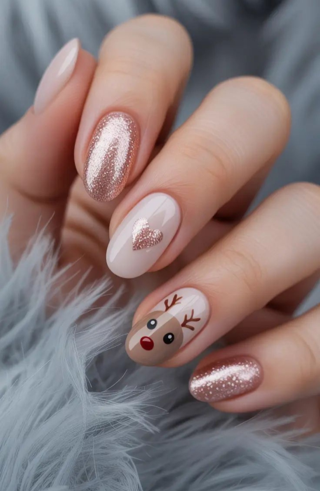 Desain bergambar rusa kutub. Foto: Dok. Pinterest