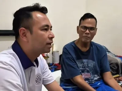 Raffi Ahmad mengunjungi Fahmi Bo. Foto : Instagram/raffinagita1717