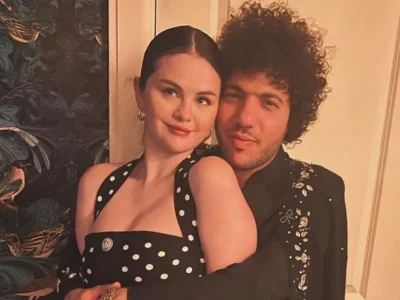 Selena Gomez dan Benny Blanco. Foto : Instagram/selenagomez