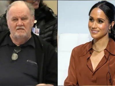 Meghan Markle dan ayahnya, Thomas (Foto: Backgird/LiinShareNews, Instagram/quincecom)