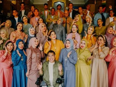 Tim paduan suara Swara Svarna Indonesia (SSI) (Foto: Dok. Pribadi)